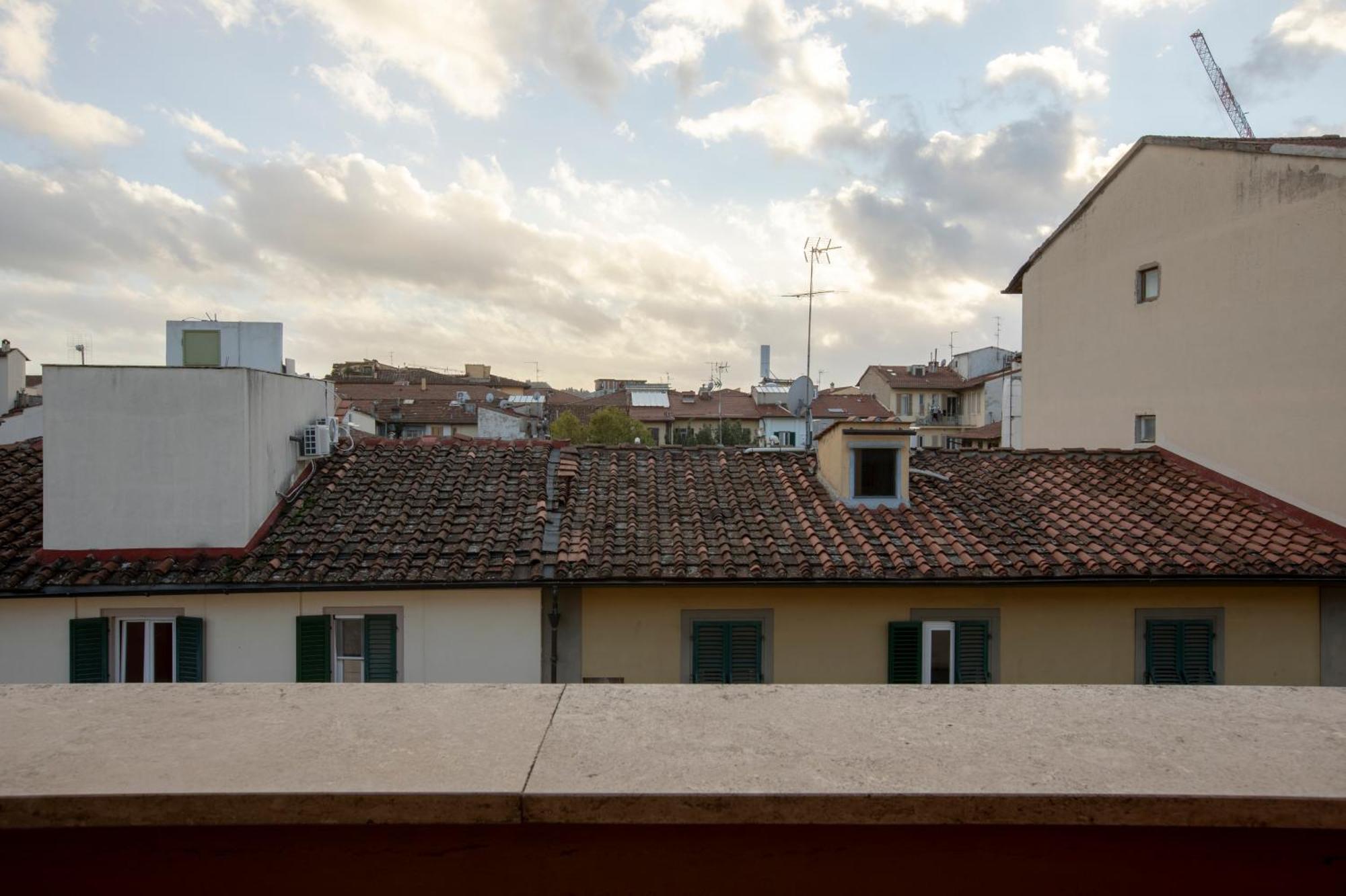 Appartamento Iris -Due Ampie Terrazze Vista Duomo Firenze Bagian luar foto
